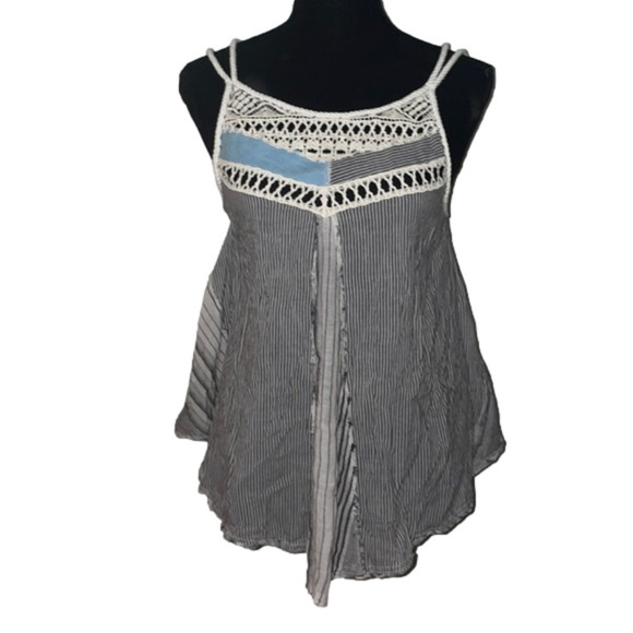 Free People Work Wearin It Trapeze Tank Top - Picture 1 of 7
